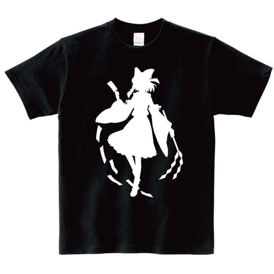 博麗 霊夢 東方 シルエット 影絵 イラスト 半袖tシャツ Ei001ht サモエスキー 通販 Yahoo ショッピング