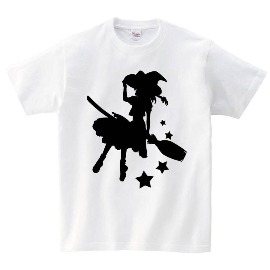 霧雨 魔理沙 東方 シルエット 影絵 イラスト 半袖tシャツ Ei002ht サモエスキー 通販 Yahoo ショッピング