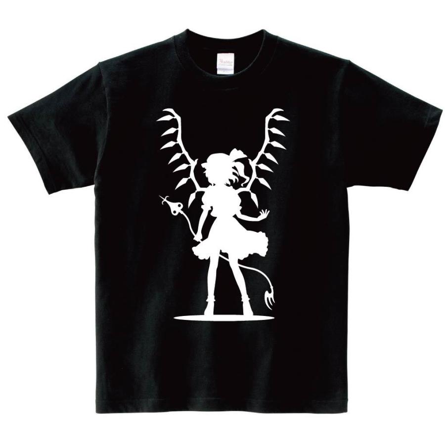 フランドール スカーレット 東方 シルエット 影絵 イラスト 半袖tシャツ Ei005ht サモエスキー 通販 Yahoo ショッピング