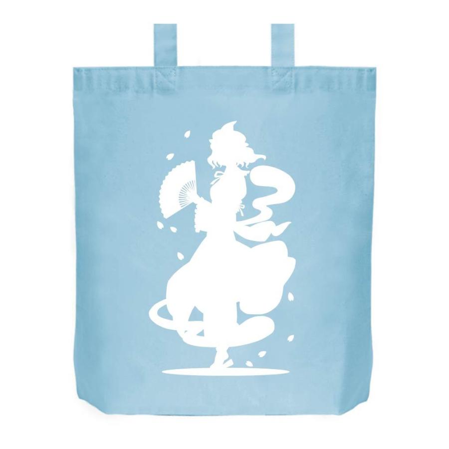 西行寺 幽々子 東方 シルエット 影絵 イラスト トートバッグ Ei013tb サモエスキー 通販 Yahoo ショッピング