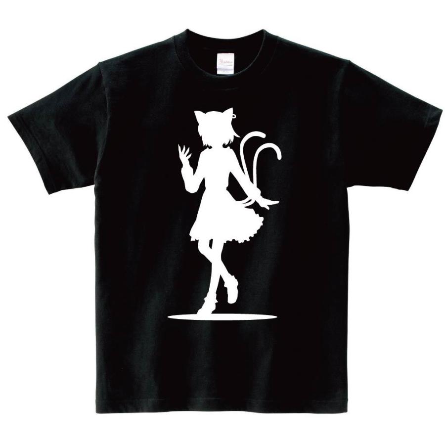 橙 チェン 東方 シルエット 影絵 イラスト 半袖tシャツ Ei019ht サモエスキー 通販 Yahoo ショッピング