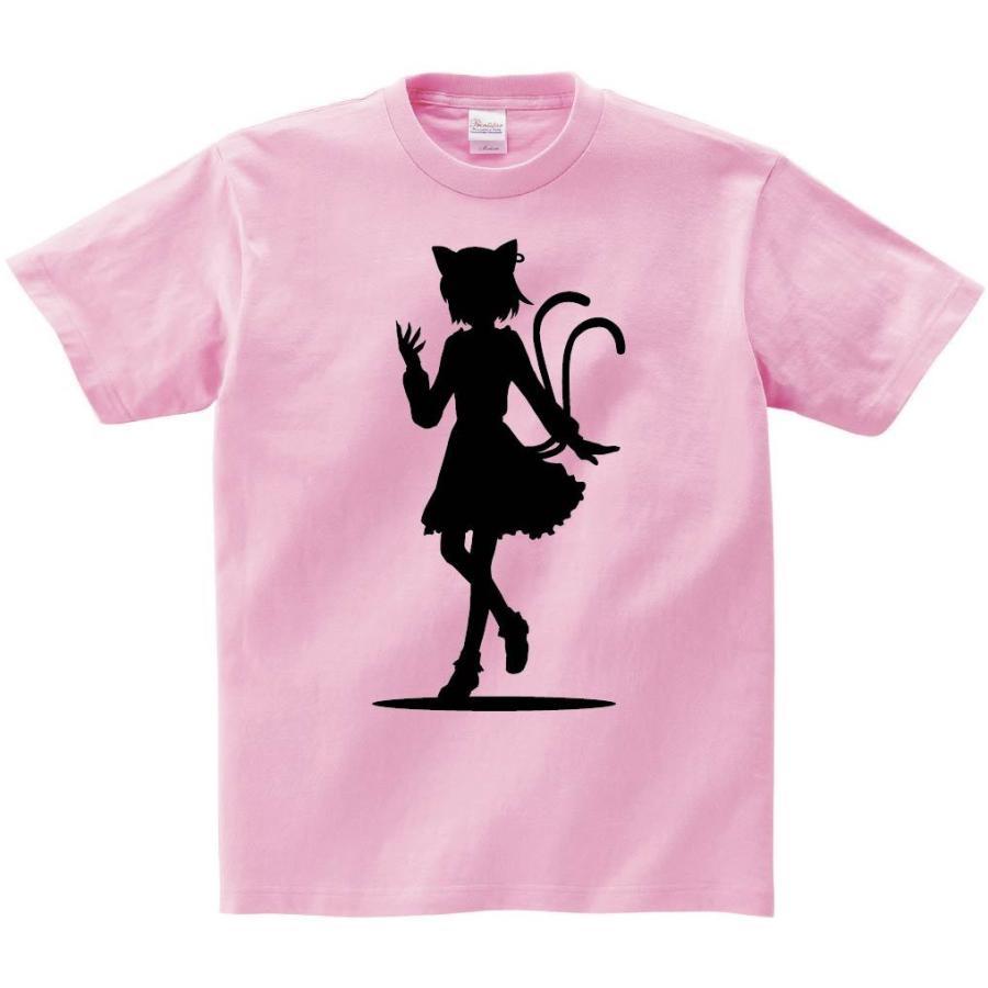 橙 チェン 東方 シルエット 影絵 イラスト 半袖tシャツ Ei019ht サモエスキー 通販 Yahoo ショッピング