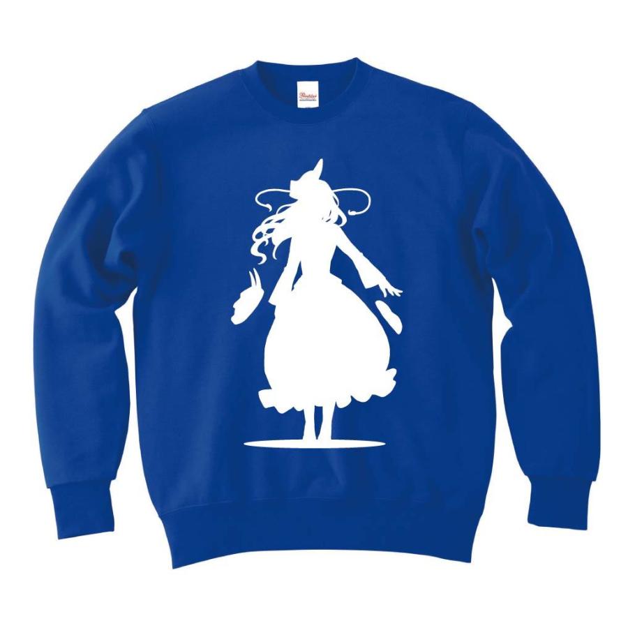 爆売り 秦 こころ 東方 シルエット 影絵 イラスト トレーナー トレーナー カラー ライトブルー Mikkellerbaghaven Dk