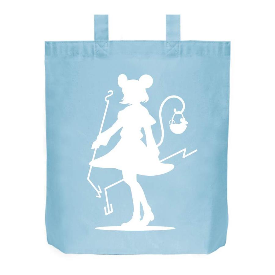 ナズーリン 東方 シルエット 影絵 イラスト トートバッグ Ei028tb サモエスキー 通販 Yahoo ショッピング