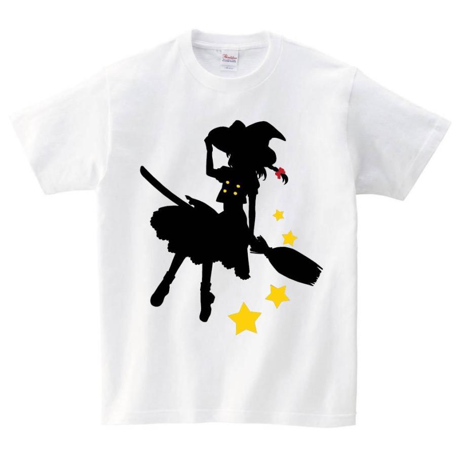 霧雨 魔理沙 東方 シルエット 影絵 イラスト カラー 半袖tシャツ Fi002ht サモエスキー 通販 Yahoo ショッピング