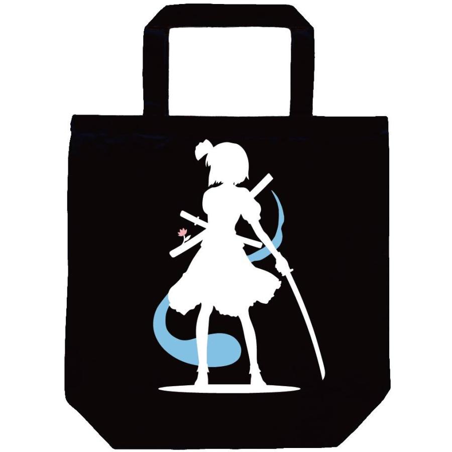魂魄 妖夢 東方 シルエット 影絵 イラスト カラー トートバッグ Fi006tb サモエスキー 通販 Yahoo ショッピング