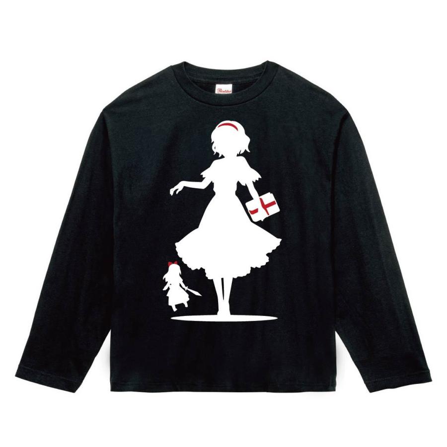 アリス マーガトロイド 東方 シルエット 影絵 イラスト カラー 長袖tシャツ Fi007nt サモエスキー 通販 Yahoo ショッピング