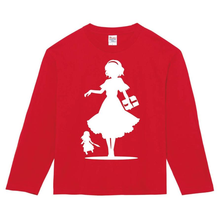 アリス マーガトロイド 東方 シルエット 影絵 イラスト カラー 長袖tシャツ Fi007nt サモエスキー 通販 Yahoo ショッピング