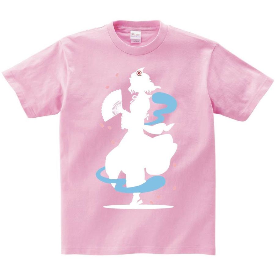西行寺 幽々子 東方 シルエット 影絵 イラスト カラー 半袖tシャツ Fi013ht サモエスキー 通販 Yahoo ショッピング