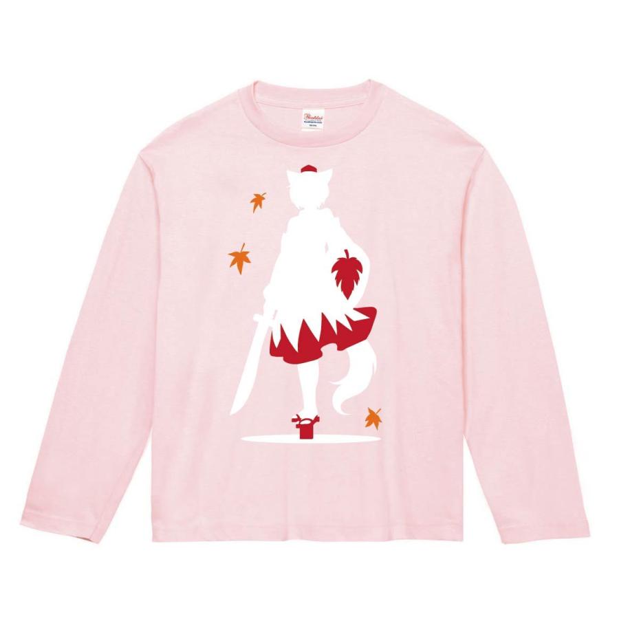 犬走 椛 東方 シルエット 影絵 イラスト カラー 長袖tシャツ Fi014nt サモエスキー 通販 Yahoo ショッピング