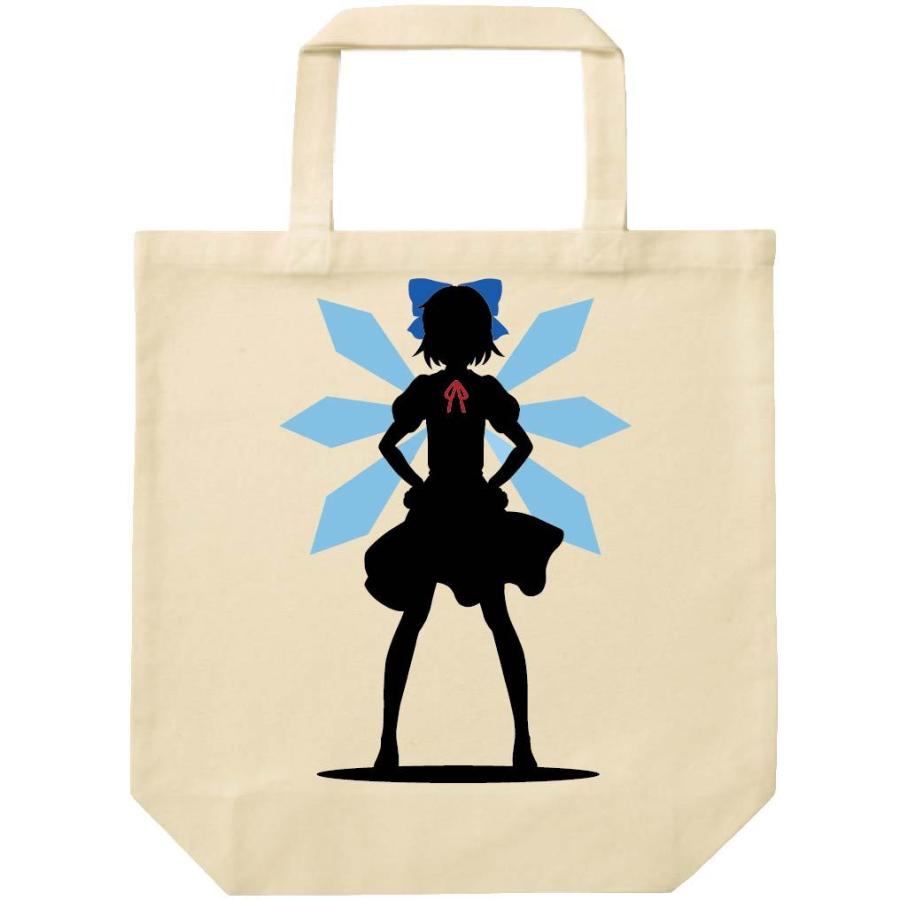 チルノ 東方 シルエット 影絵 イラスト カラー トートバッグ Fi015tb サモエスキー 通販 Yahoo ショッピング