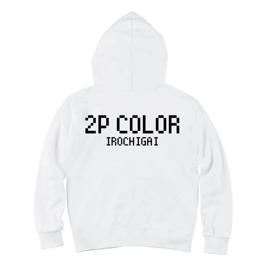 2pcolor 色違い ゲーム パロディ ジップパーカー G007zp サモエスキー 通販 Yahoo ショッピング