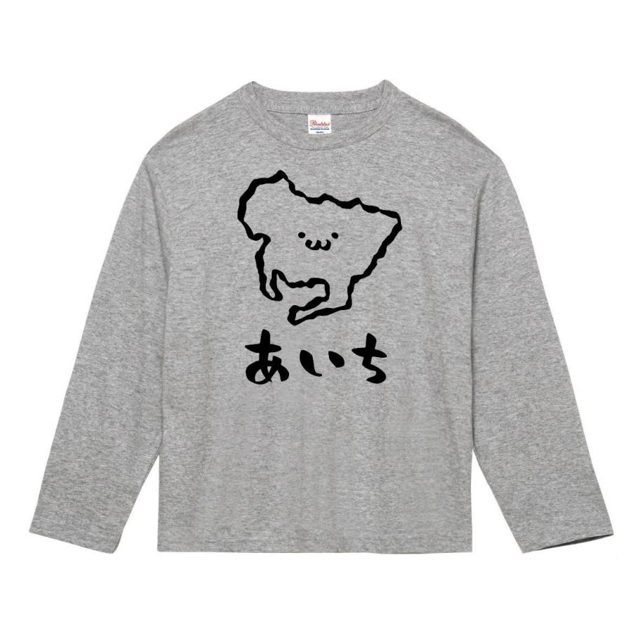 あいち 愛知県 都道府県 地図 筆絵 イラスト 長袖tシャツ Jp023nt サモエスキー 通販 Yahoo ショッピング