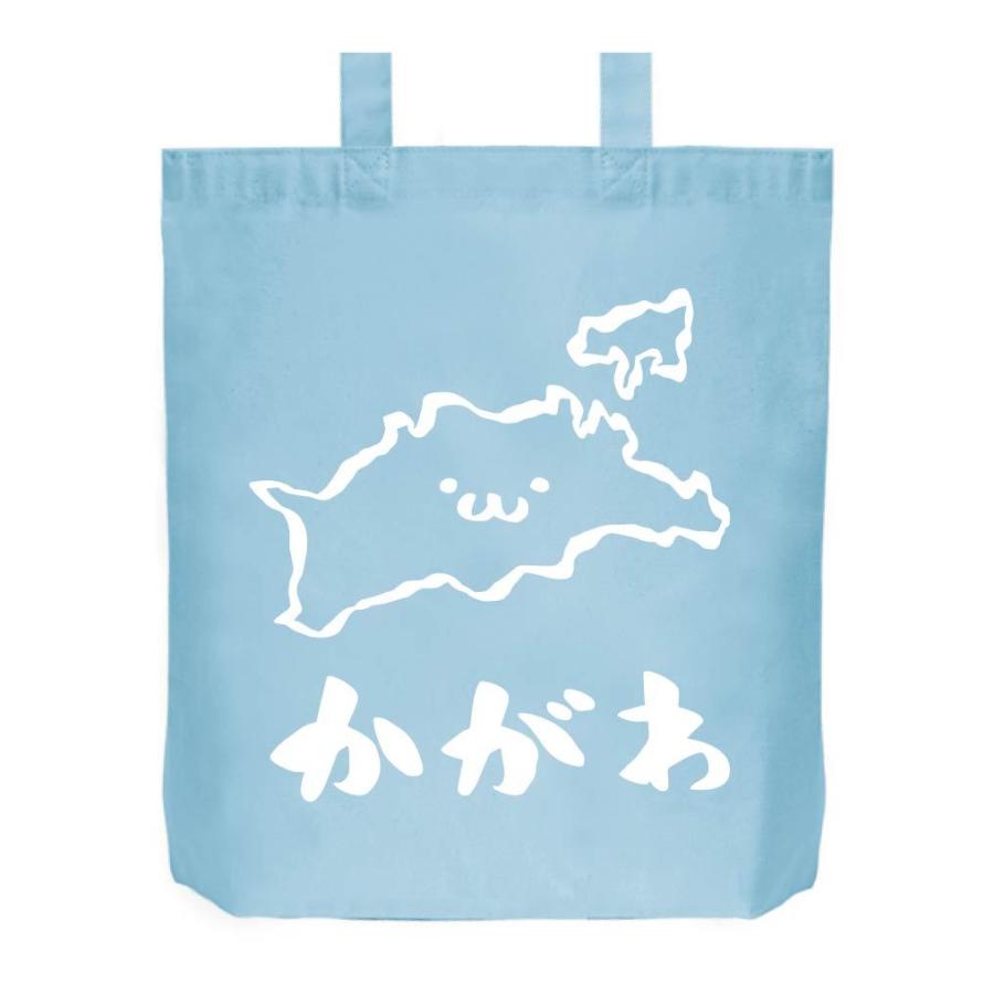 かがわ 香川県 都道府県 地図 筆絵 イラスト トートバッグ Jp037tb サモエスキー 通販 Yahoo ショッピング