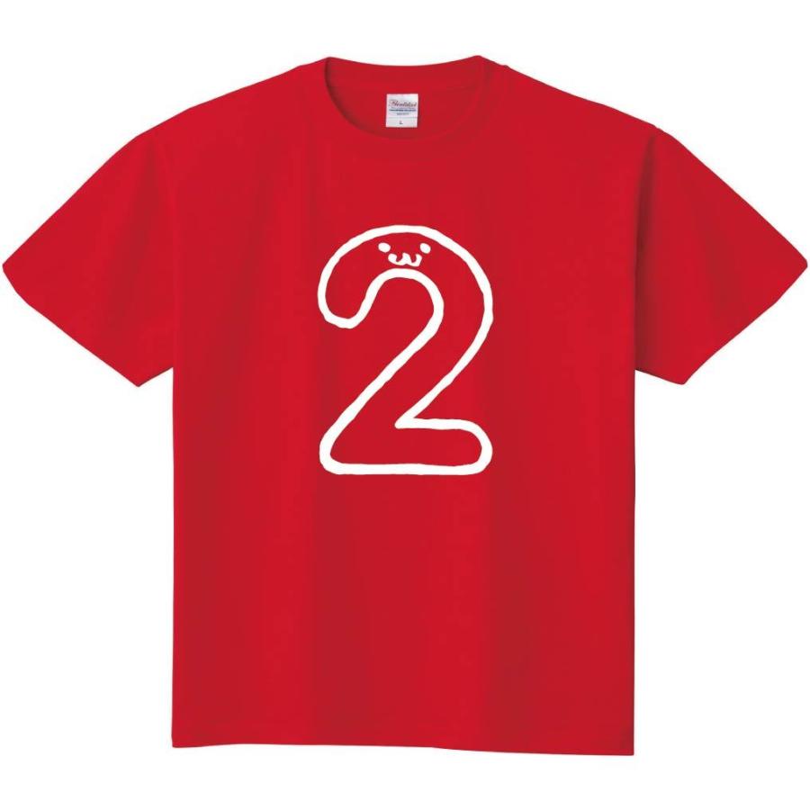 ２ に 二 Two 数字 ナンバー 記号 文字 筆絵 イラスト 半袖tシャツ Nu002ht サモエスキー 通販 Yahoo ショッピング