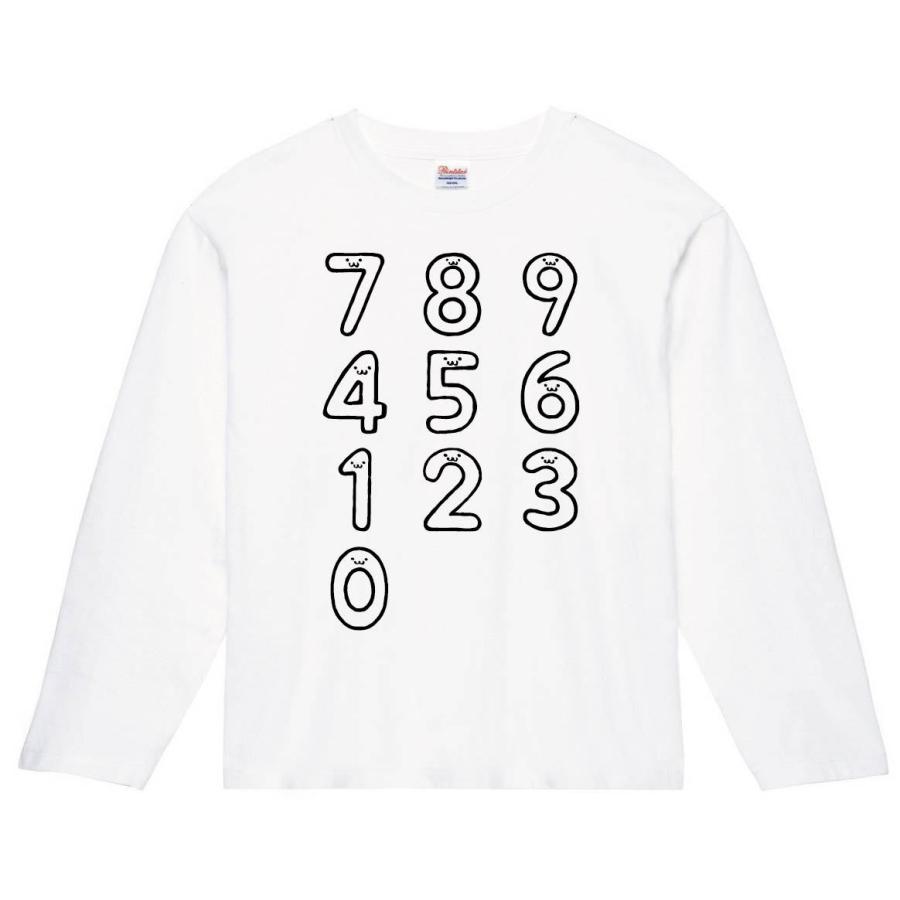 テンキー 配列 数字 記号 文字 筆絵 イラスト 長袖tシャツ Nu187nt サモエスキー 通販 Yahoo ショッピング