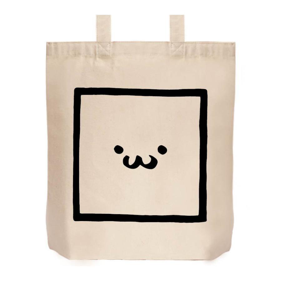 しかく 四角 印 スクエア 記号 図形 筆絵 イラスト トートバッグ Nu2tb サモエスキー 通販 Yahoo ショッピング