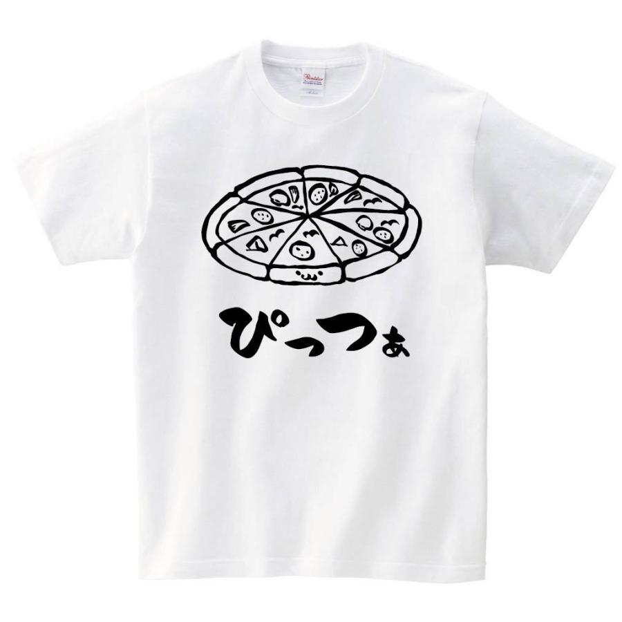 ぴっつぁ ピッツァ ピザ おつまみ 食べ物 筆絵 イラスト 半袖tシャツ Ti016ht サモエスキー 通販 Yahoo ショッピング