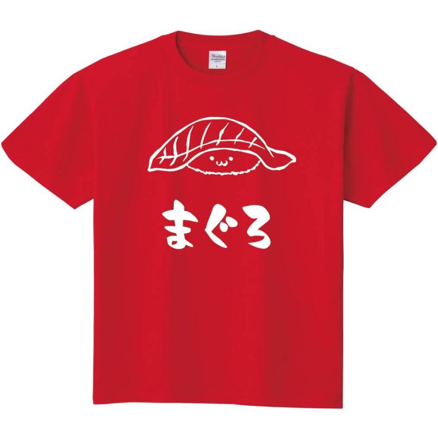 まぐろ マグロ 鮪 握り 寿司 ネタ おすし 筆絵 イラスト 半袖tシャツ Ti0ht サモエスキー 通販 Yahoo ショッピング