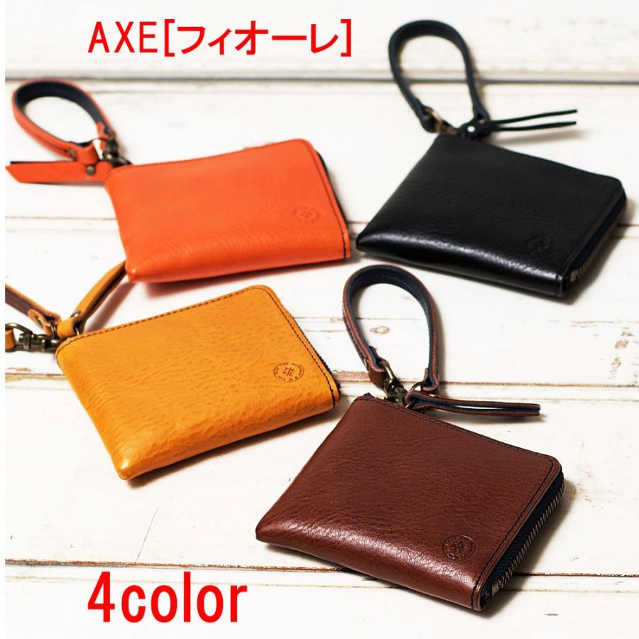 AXE（アックス） [アックス・フィオーレ] 本革製 コンパクト財布