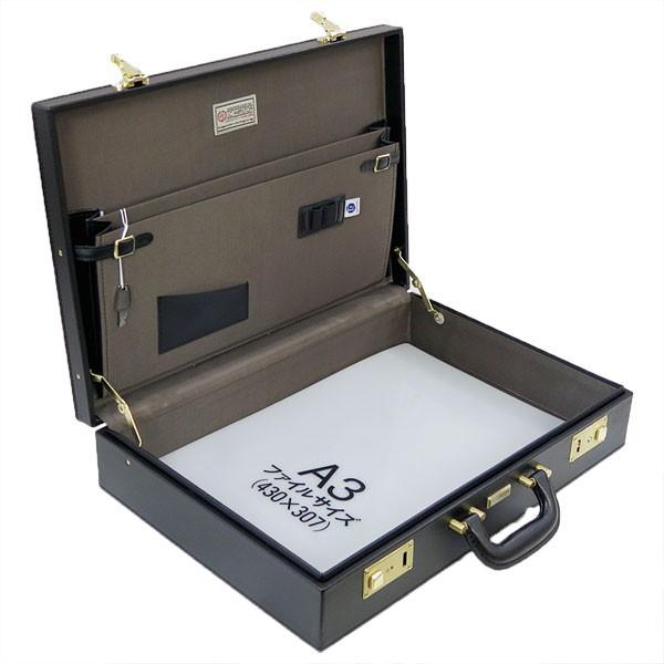 J.C HAMILTON 合成皮革製アタッシュケース48cm［A3対応］21225