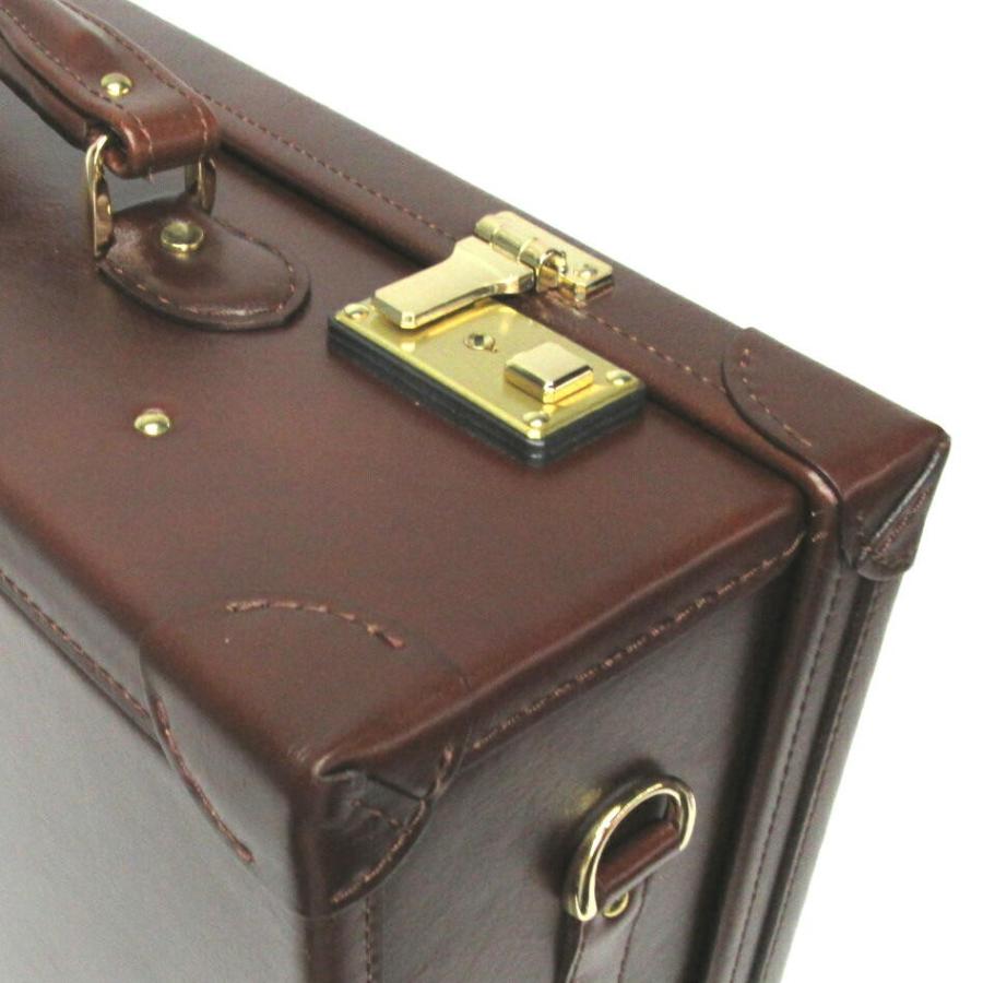 シーザー［バロンII］本革製トランク型大型アタッシュケース 15513