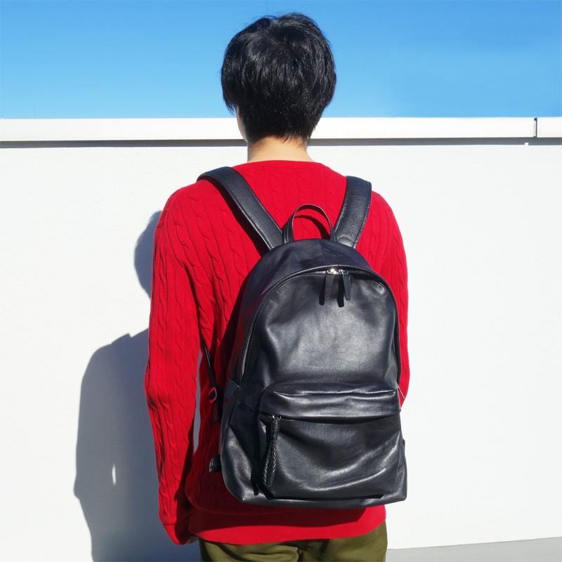 ロワード ピーアイディー・ネムス ［PID］ 本革製 レザー デイパック