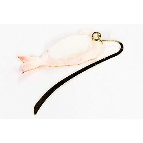 食品サンプル 寿司 しおり ブックマーク 読書 本 (えび) |  | 01