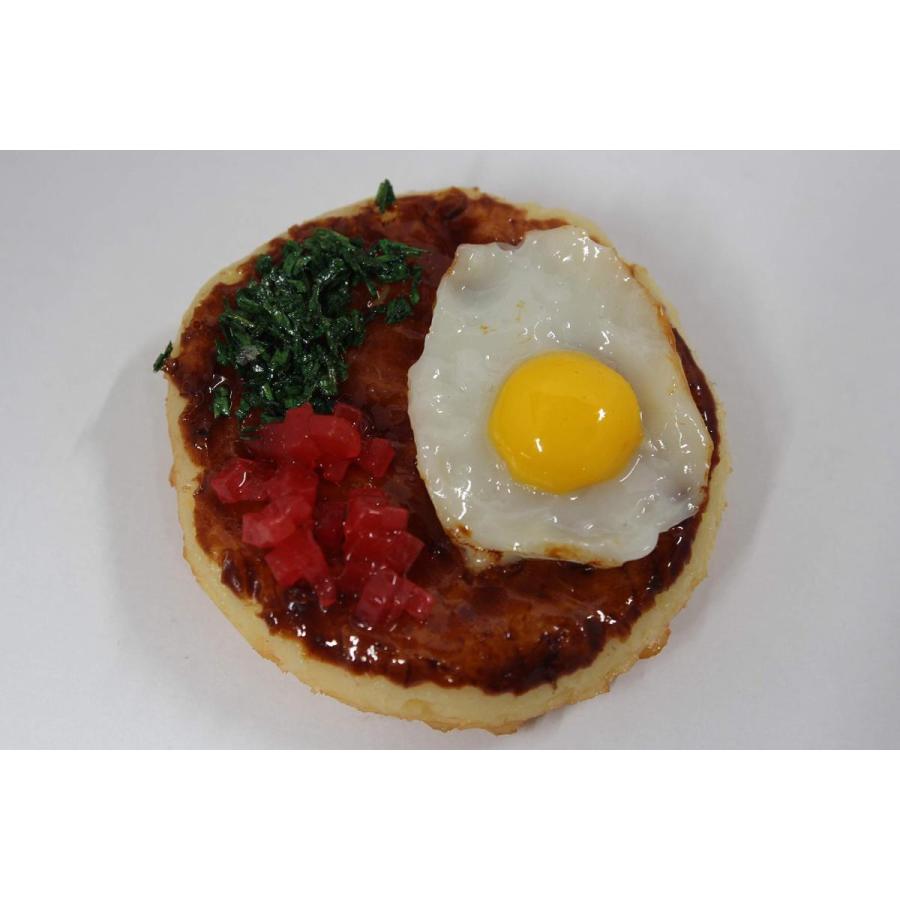 食品サンプル ミニチュア お好み焼き マグネット 事務用品 雑貨 小物 お土産 | 