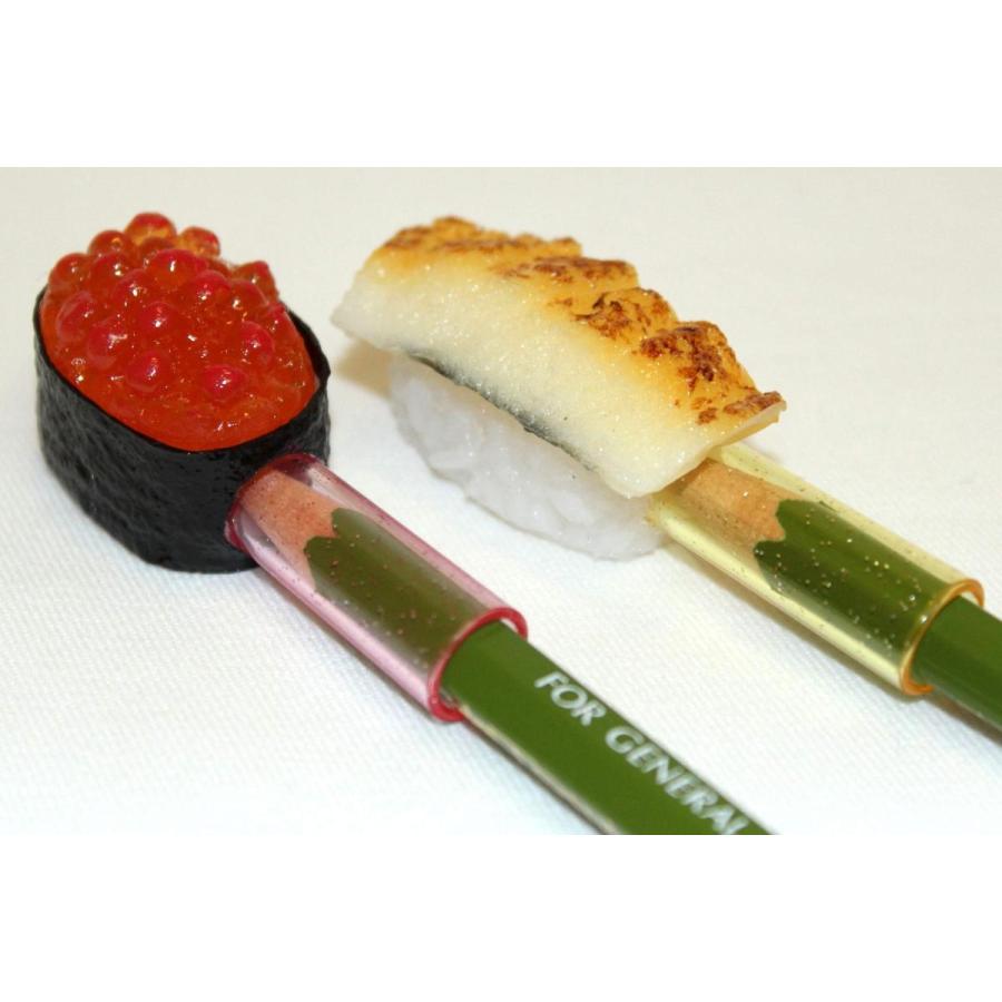 食品サンプル 寿司えんぴつキャップ (イクラ・その他5本セット) |  | 01