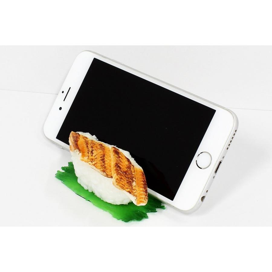 食品サンプル スマートフォンスタンド 寿司 穴子 スマホ スタンド