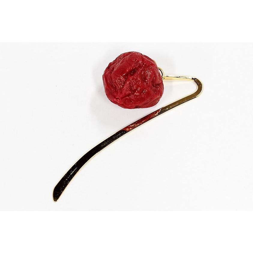 食品サンプル　しおり　梅干し | 