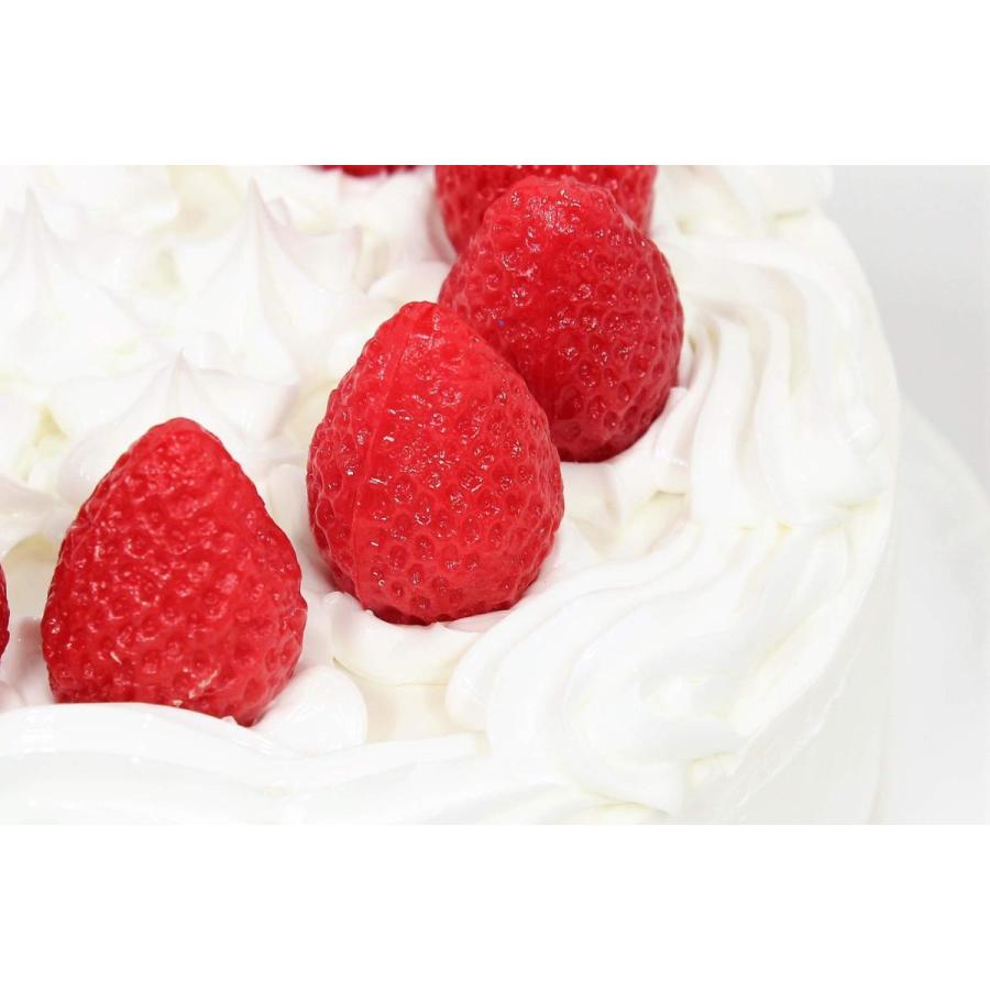 食品サンプル　ケーキ (イチゴホール大・イチゴ12個) |  | 01