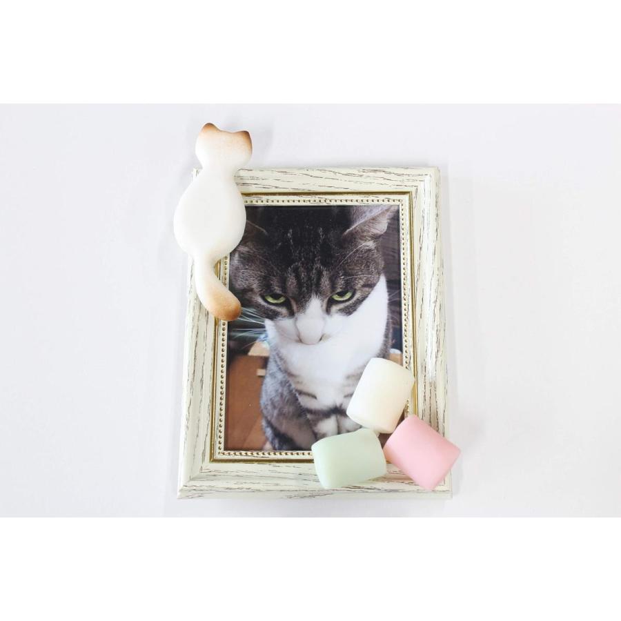食品サンプル フォトフレーム マシュマロキャットとマシュマロ 猫 ネコ |  | 02