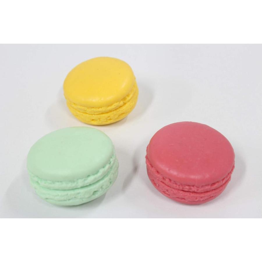 食品サンプル マカロン3色セット マグネット 事務用品 雑貨 小物 お土産 | 