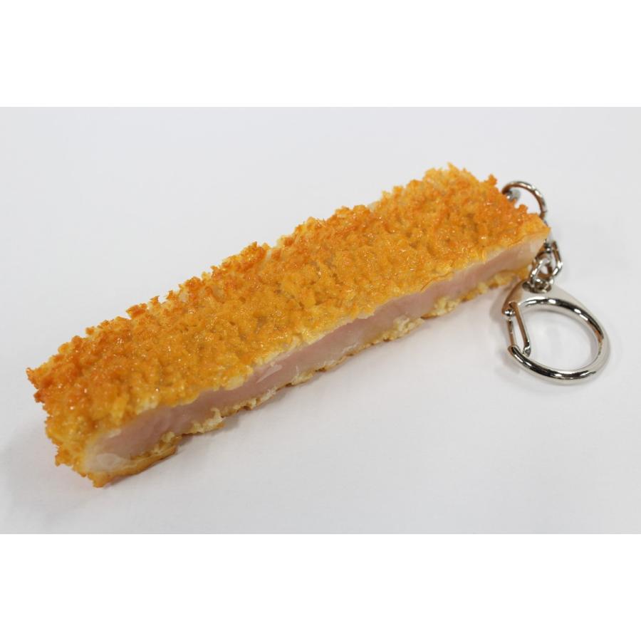 実物大　「勝つカツ勝つ」トンカツキーホルダー4号　食品サンプル　必勝祈願　合格祈願　プレゼント | 