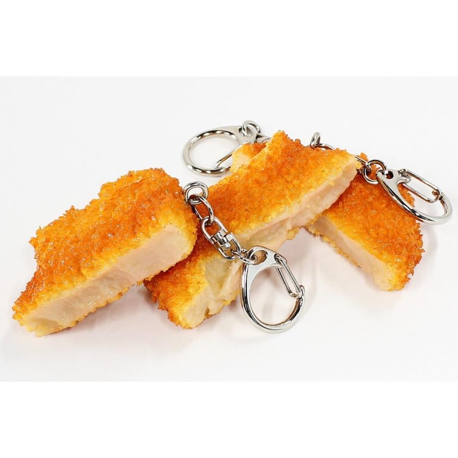 実物大　「勝つカツ勝つ」トンカツキーホルダー　3切れセット(1号2号6号)　食品サンプル　必勝祈願　合格祈願　プレゼント |  | 11