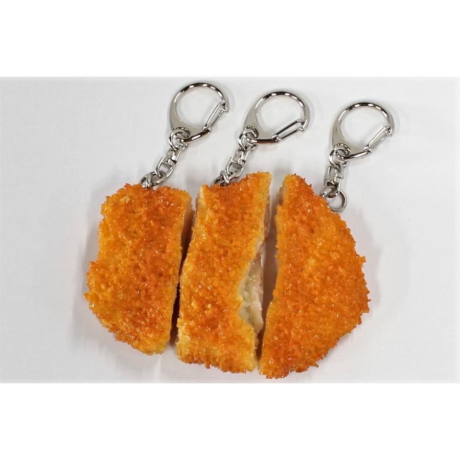 実物大　「勝つカツ勝つ」トンカツキーホルダー　3切れセット(1号2号6号)　食品サンプル　必勝祈願　合格祈願　プレゼント |  | 06