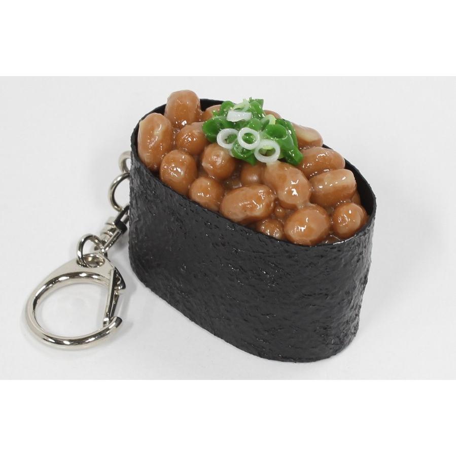 実物大サイズ　寿司　キーホルダー　納豆　雑貨　プレゼント　お土産 | 