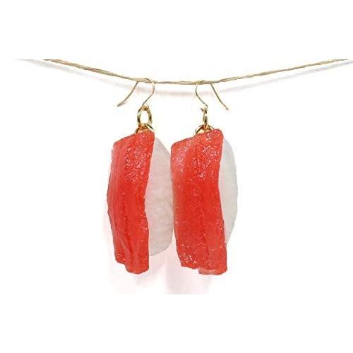 ピアス（ゴールド） 食品サンプル (寿司まぐろ) | 