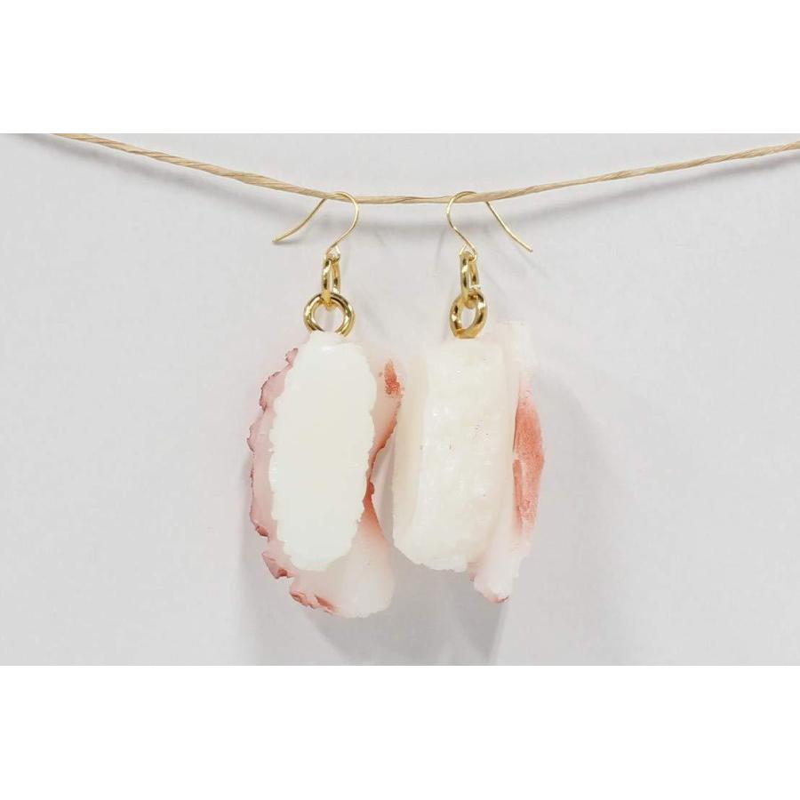 ピアス（ゴールド） 食品サンプル (寿司たこ) |  | 01