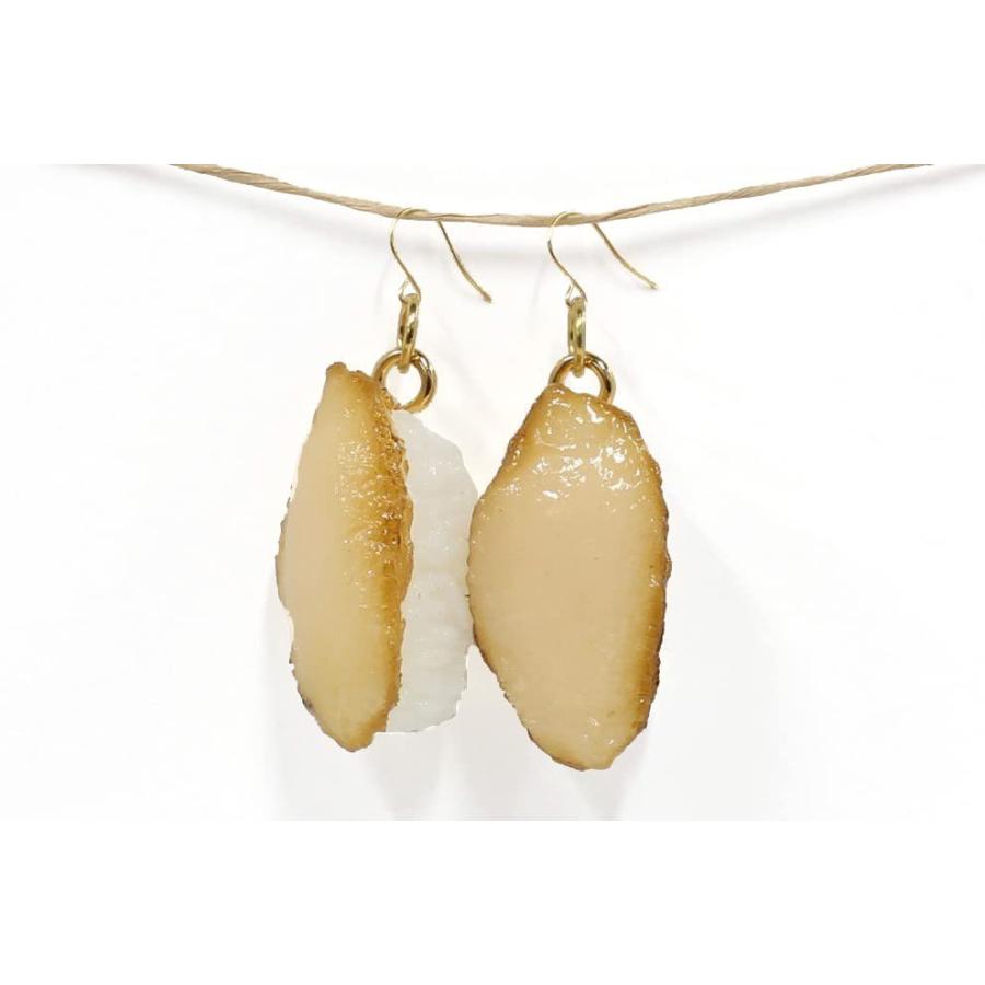 ピアス（ゴールド） 食品サンプル (寿司あわび) | 