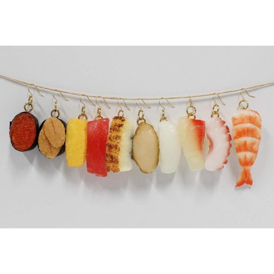 ピアス（ゴールド） 食品サンプル (寿司いか) |  | 02