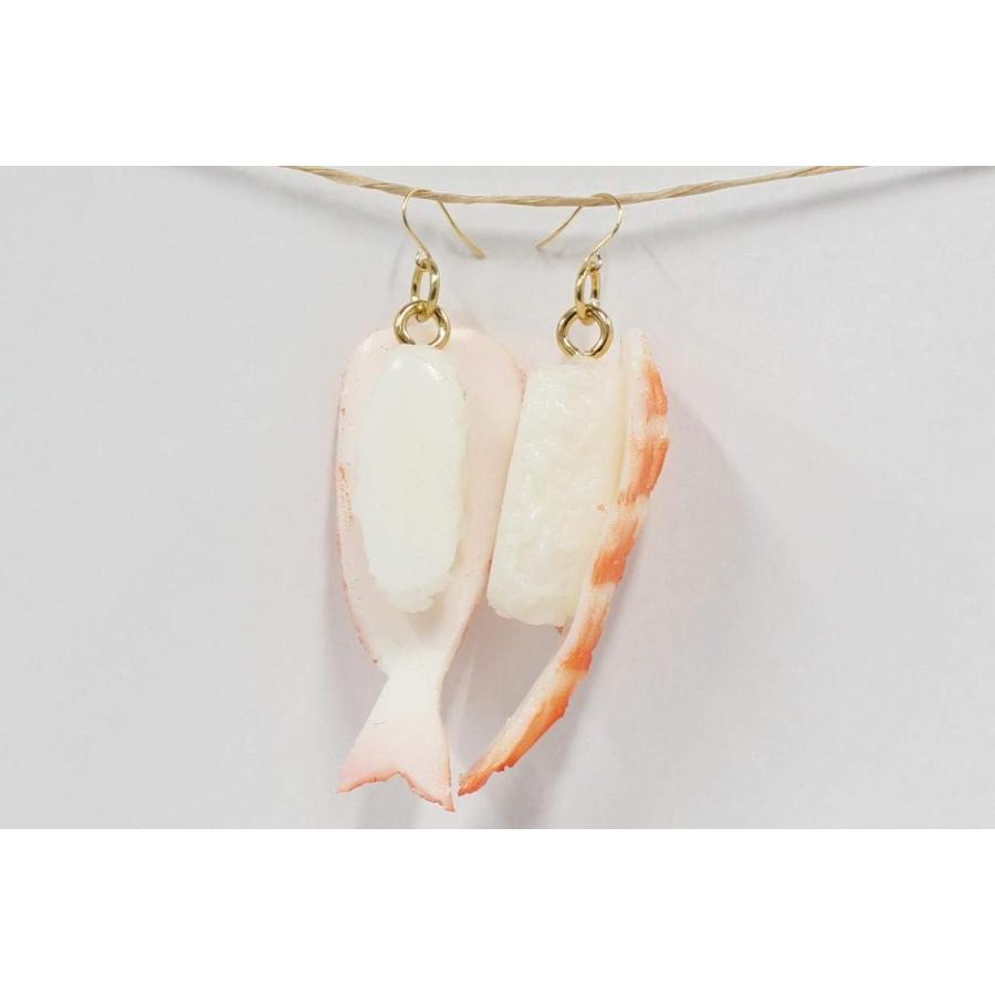 ピアス（ゴールド） 食品サンプル (寿司海老) |  | 01