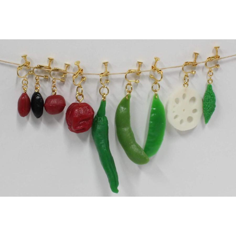 イヤリング（ゴールド） 食品サンプル (寿司うに) |  | 03