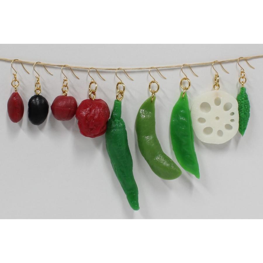 食品サンプル　イヤリング(ゴールド）　レモン輪切り |  | 07