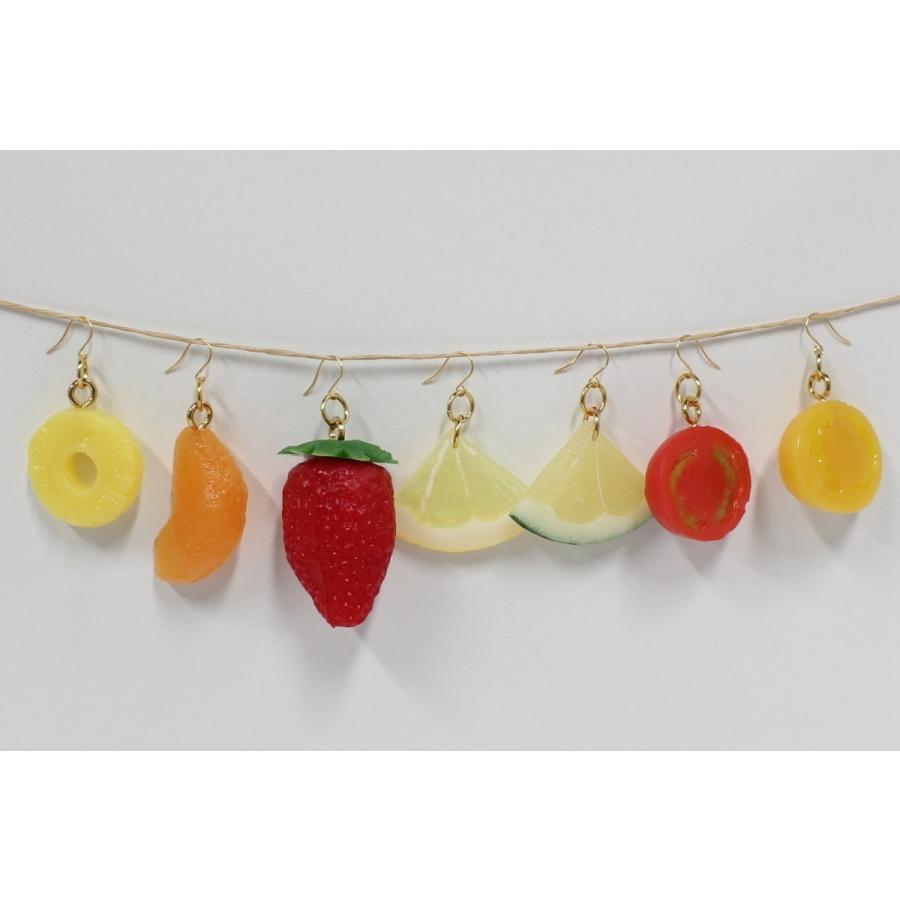 食品サンプル　ピアス(ゴールド）　レモンくし切り |  | 03