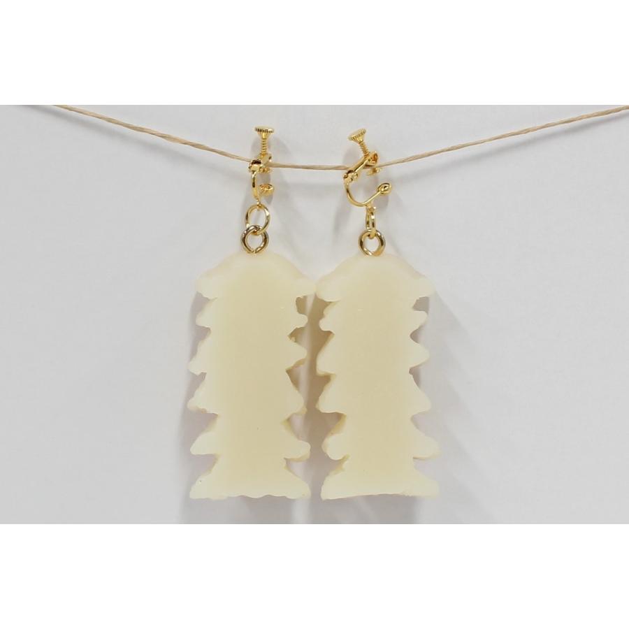 イヤリング(ゴールド） 6連餃子 ミニチュア |  | 01