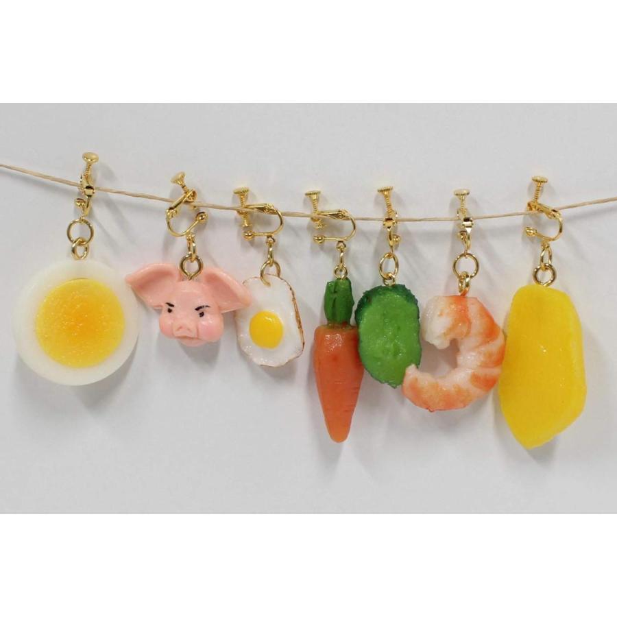 イヤリング（ゴールド） 食品サンプル (ミニゴーヤ) |  | 04