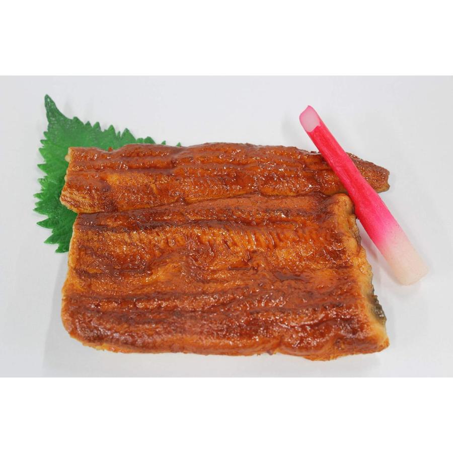 食品サンプル 鰻の蒲焼 うなぎ 販促 インテリア ディスプレイ 土用丑 ウナギ (大葉セット) | 